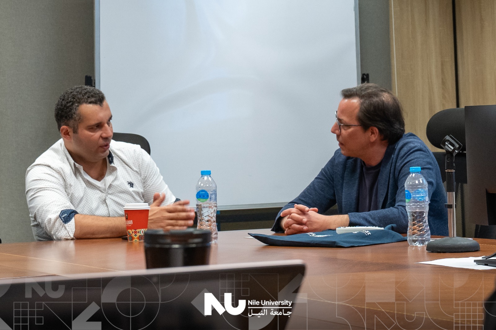 Philipps University Marburg Delegation Visits the School of Biotechnology at Nile University